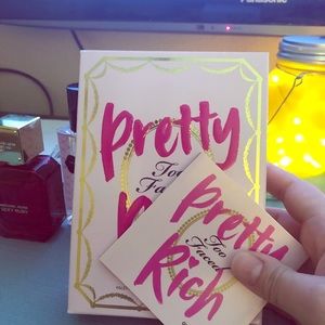 Too Faced “Pretty Rich” palette (NeW)